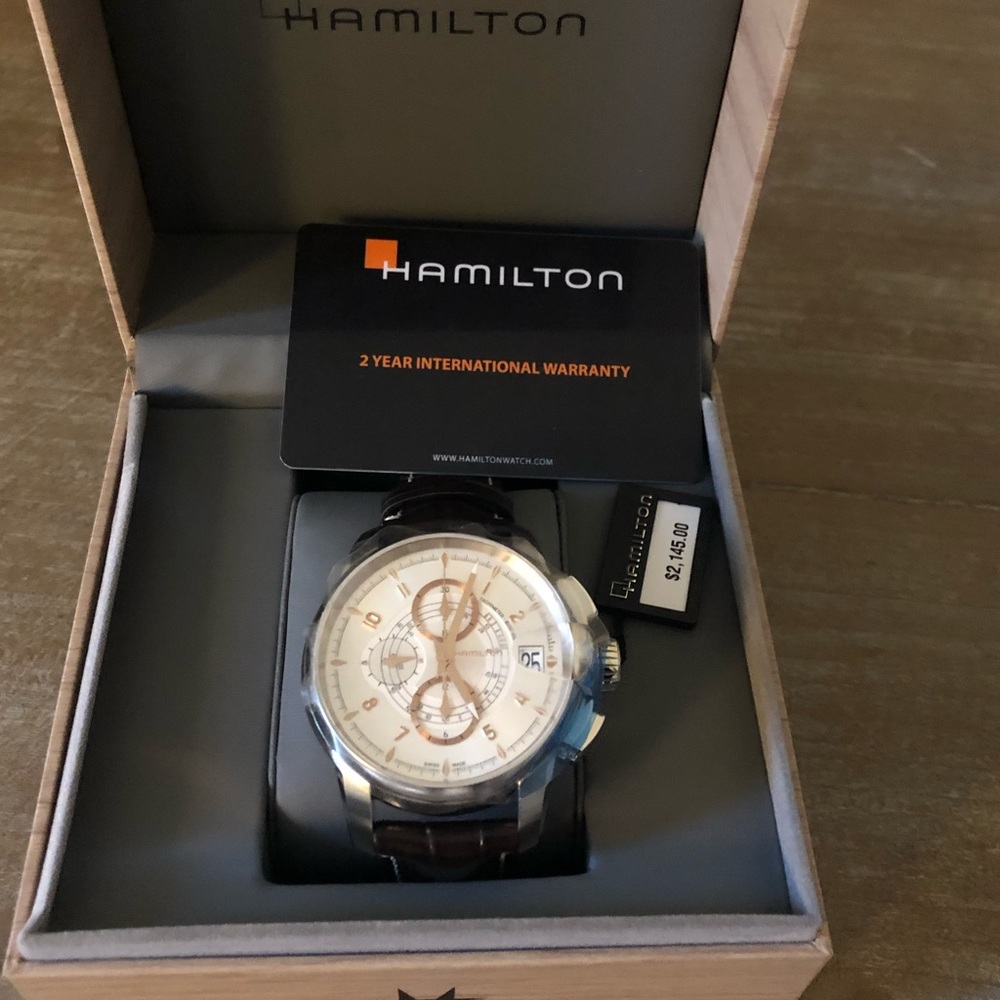 Hamilton Jazzmaster watch NWT